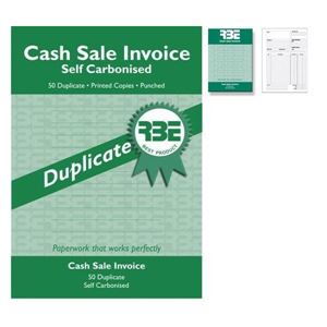 Picture of A5 Invoice Spiral Bound Duplicate
