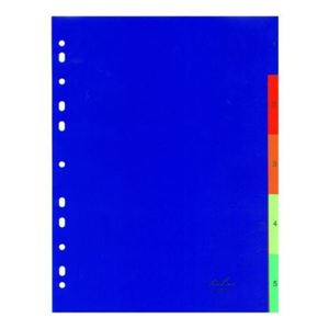 Picture of A4 Index A to Z Rainbow 26 Part