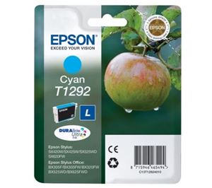 Picture of Epson T1292 High Yield Cyan Ink Cartridge