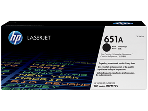 Picture of HP 651A | CE340A Black Toner Cartridge