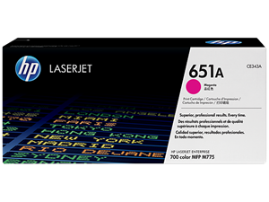 Picture of HP 651A | CE343A Magenta Toner Cartridge