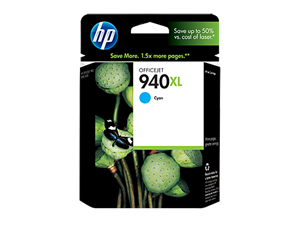 Picture of HP 940XL | C4907AE High Yield Cyan Ink Cartridge