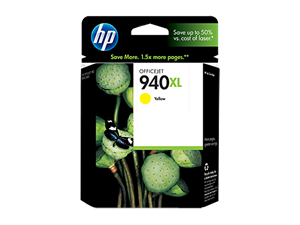 Picture of HP 940XL | C4909AE High Yield Yellow Ink Cartridge