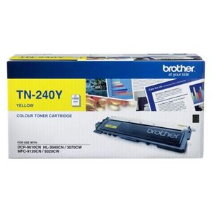 Picture of Brother TN-240Y Yellow Toner Cartridge