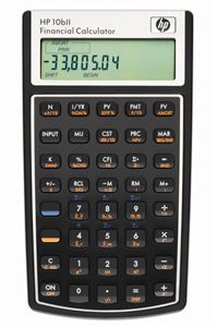 Picture of HP 10BII Financial Calculator