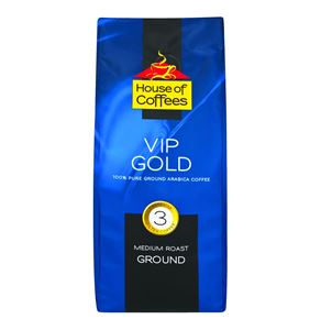 Picture of House of Coffees V.I.P Gold Ground Coffee
